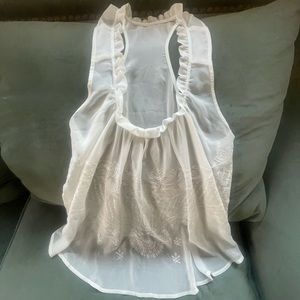 Elegant sheer tank